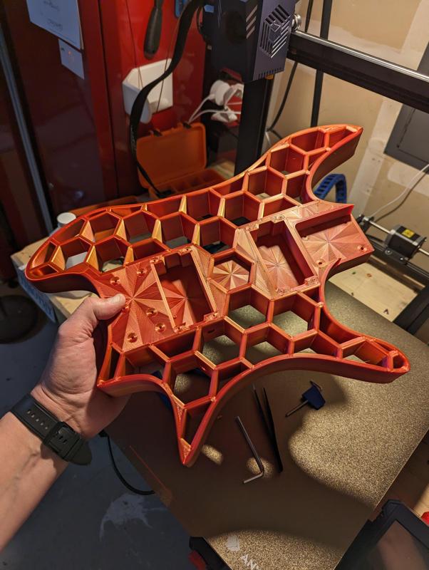 Full Body Honeycomb Guitar Remix