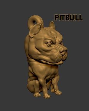 PITBULL KEYCHAIN - KEYCHAIN PET
