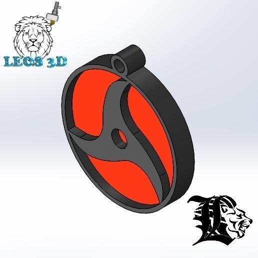 Itachi's Sharingan - Necklace - Leos3D 🔥 Sharingan Keychain - Leos3D - Uchiha's Eyes - Exclusive Design 🔥