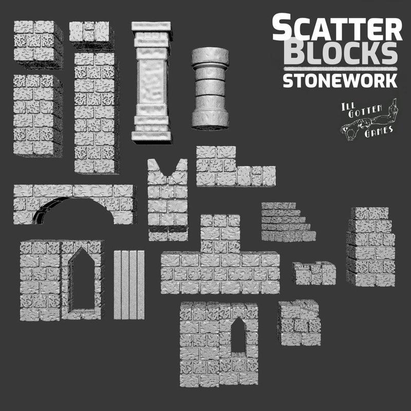 ScatterBlocks: Stonework