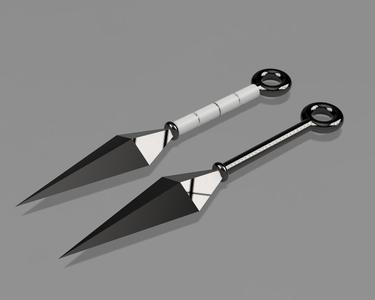 Kunai simple Naruto