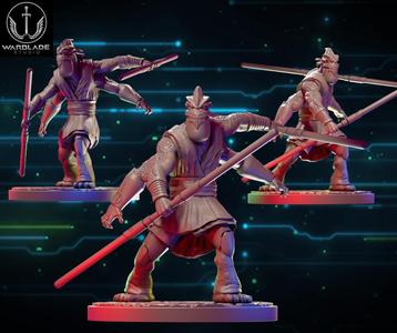 star wars shatterpoint krell presupported included