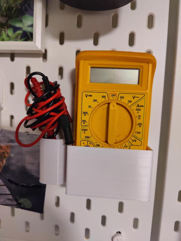 IKEA SKÅDIS / SKADIS Multimeter holder