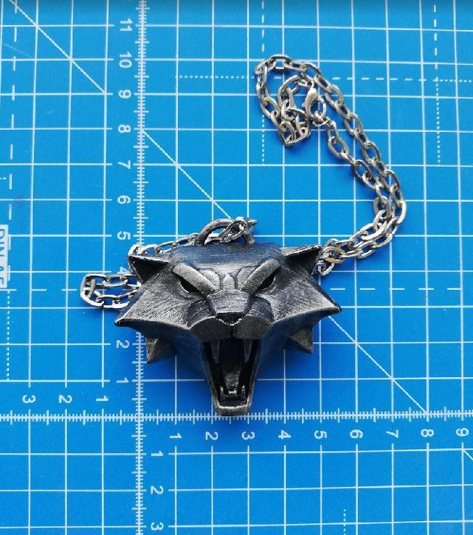 Cat School Medallion from Witcher3