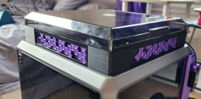 Creality K1 Risers Hexagon Accents