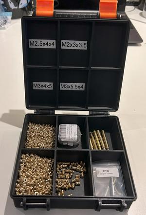 "Ultimate" Rugged Box (Parametric) with adjustable storage bins