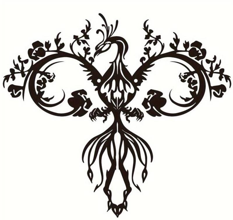 phoenix wall decoration