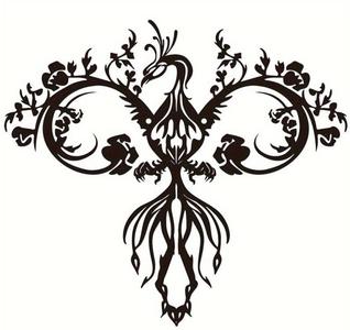 phoenix wall decoration