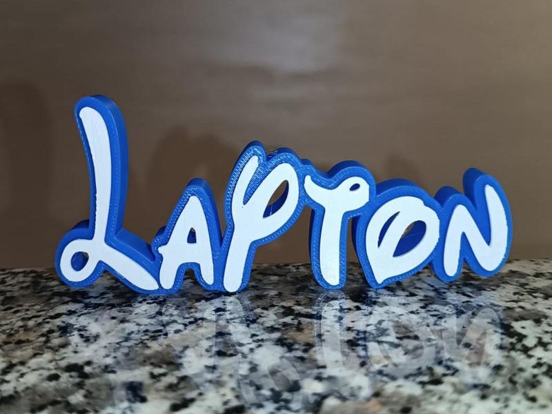 Disney Name Sign Layton Kid Room Wall Decor 3DART