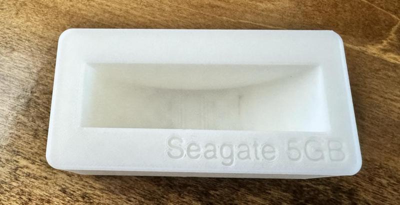 Seagate 5G USB Drive Holder - Gridfinity