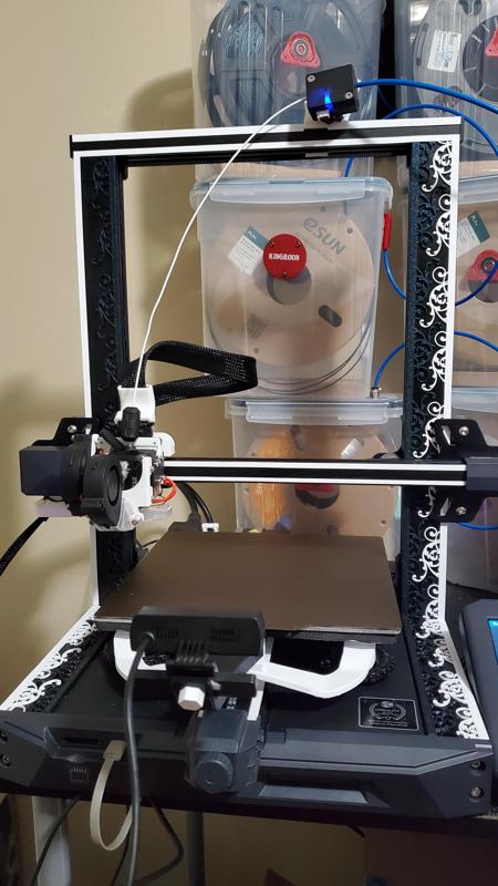 Ender3 S1 Rail Accents (Fancy-Ornamental)