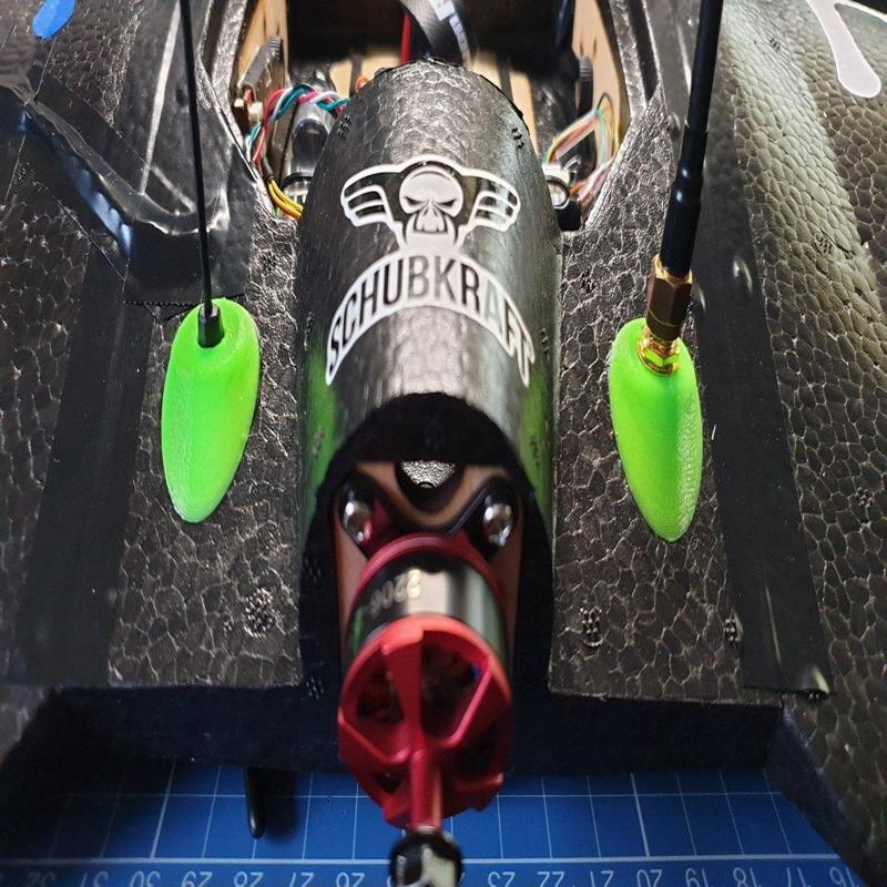 AR Wing FPV Antenna Drop Mount