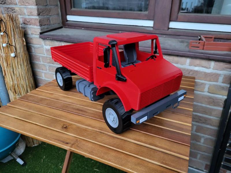 MERCEDES BENZ UNIMOG 435 1 12 SCALE MODELKIT