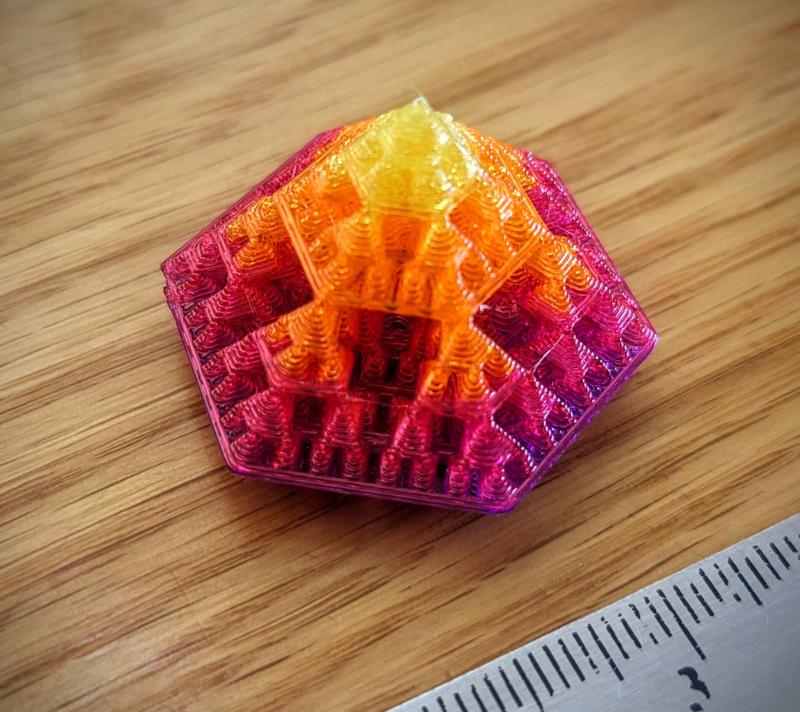 Fractal "Fairy Crystal" small 6 sides