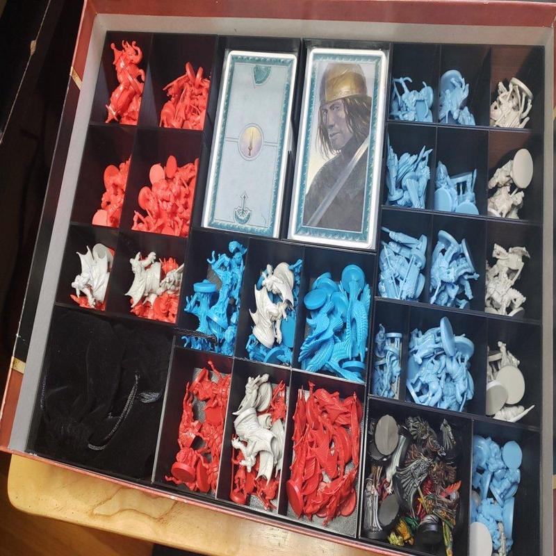 War of the Ring Game Insert plus Expansions 