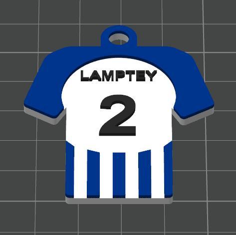 Tariq Lamptey BHAFC Keyring