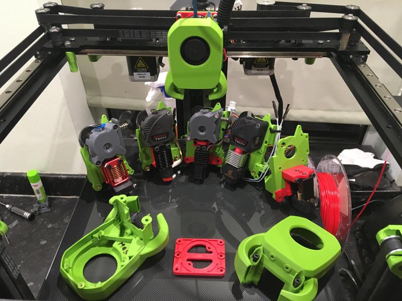 Ender 7 Crazylite 7 Toolhead - Creality Spider V3 Pro Hotend - LGX or HGX extruder