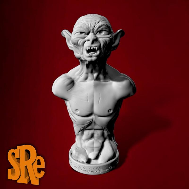 Gollum Bust - LOTR