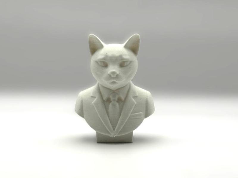 Gentleman Bust - Cat