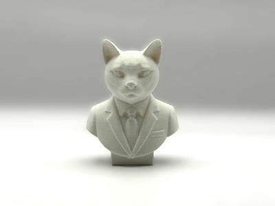 Gentleman Bust - Cat