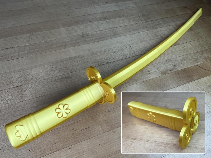Enma Print-in-Place Collapsing Sword