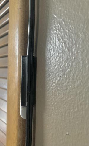 Slim Extension Cord holder for Comand Strip