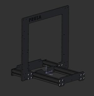Prusa MK3 Frame Step File