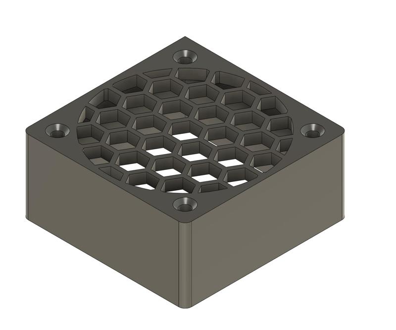 60mm fan honeycomb shroud