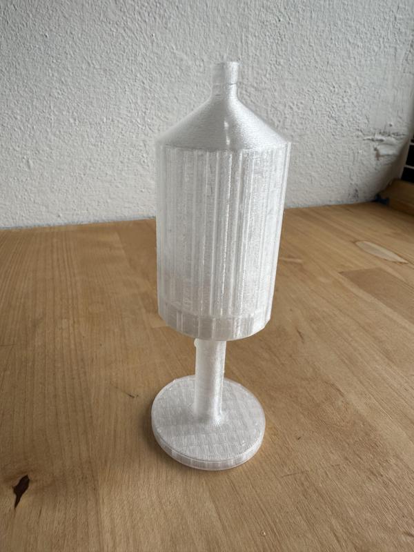 Bath water pump Print in place