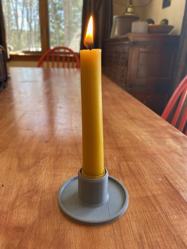 simple candle holder