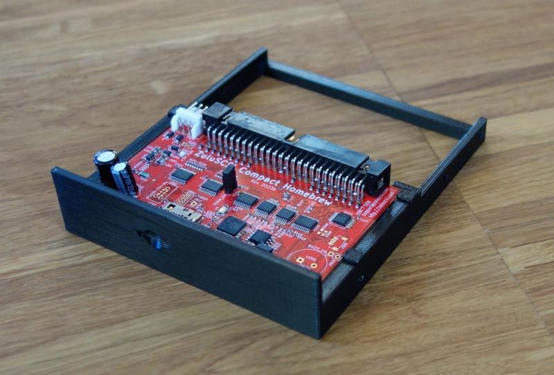ZuluSCSI Compact RP2040 floppy drive (fdd) frame