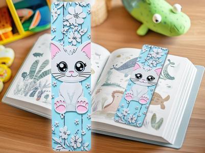 Bookmark - Kawaii Kitty
