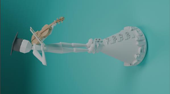 violin player graduated cylinder 18 birthday