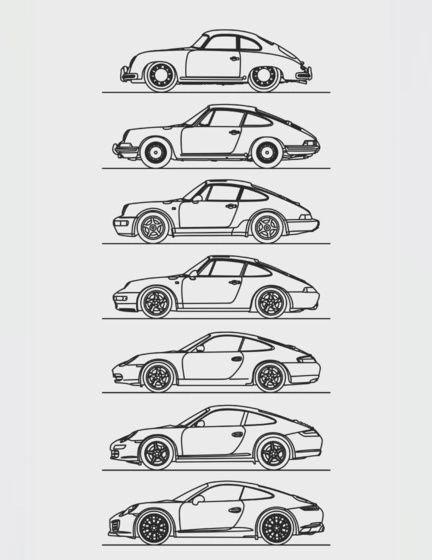 Porsche wall