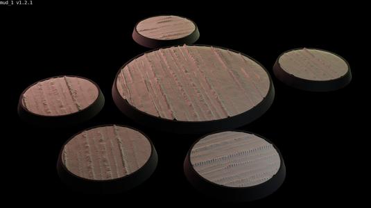 Miniature bases: Mud 1