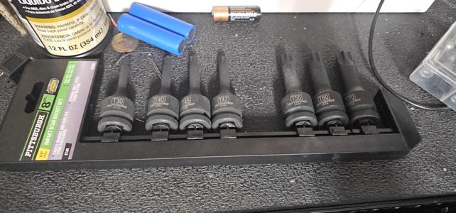 PITTSBURGH PRO 1/2 in. Drive Impact Torx Socket Organizer