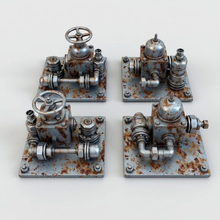 Rusty Pipes & Valves