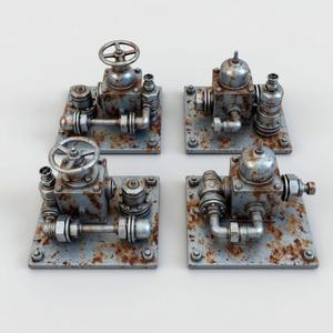Rusty Pipes & Valves