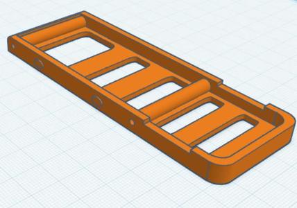 E-Flite Blade 500 Battery Tray