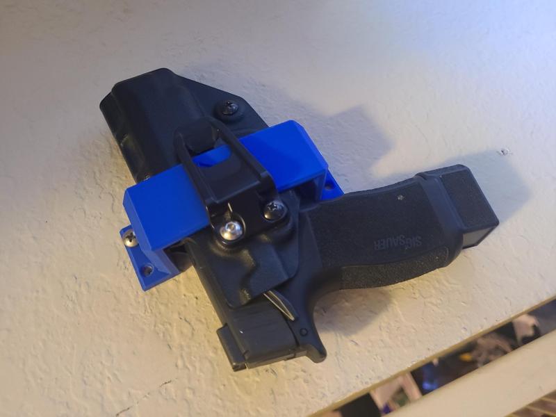 Universal gun Holster Mount (Just Scale it)