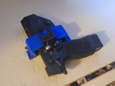 Universal gun Holster Mount (Just Scale it)