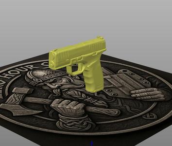 Springfield Hellcat Pro / H11 High Quality 3D Scan Model