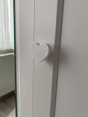 Heart-Shaped Cabinet Handle