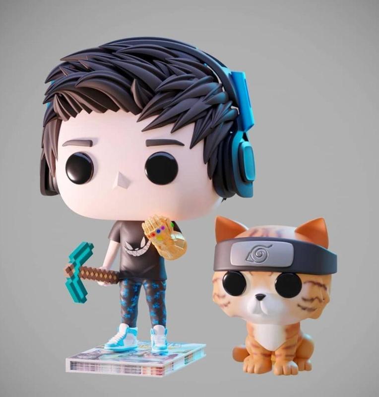 Rubius youtuber fan art