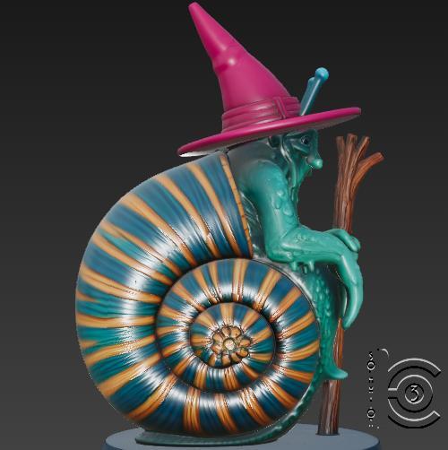 Snail Wizard - The Slow Mage of Secrets