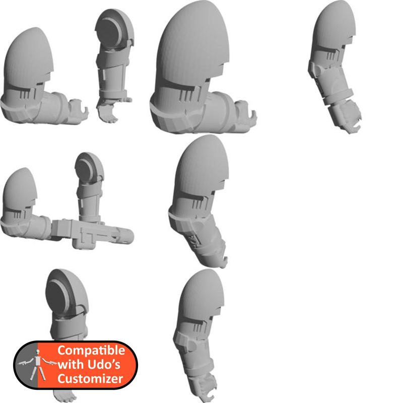 Battle Brothers different arm positions, Fusion Rifle