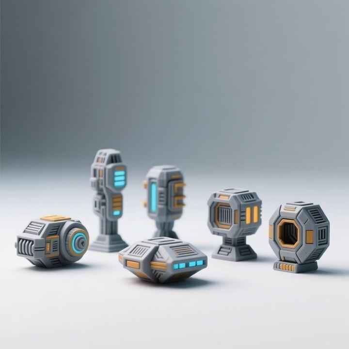 Sci-Fi Tech props-
