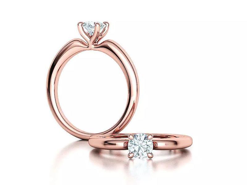 Nora Solitaire Engagement Ring 5mm Stone Own design