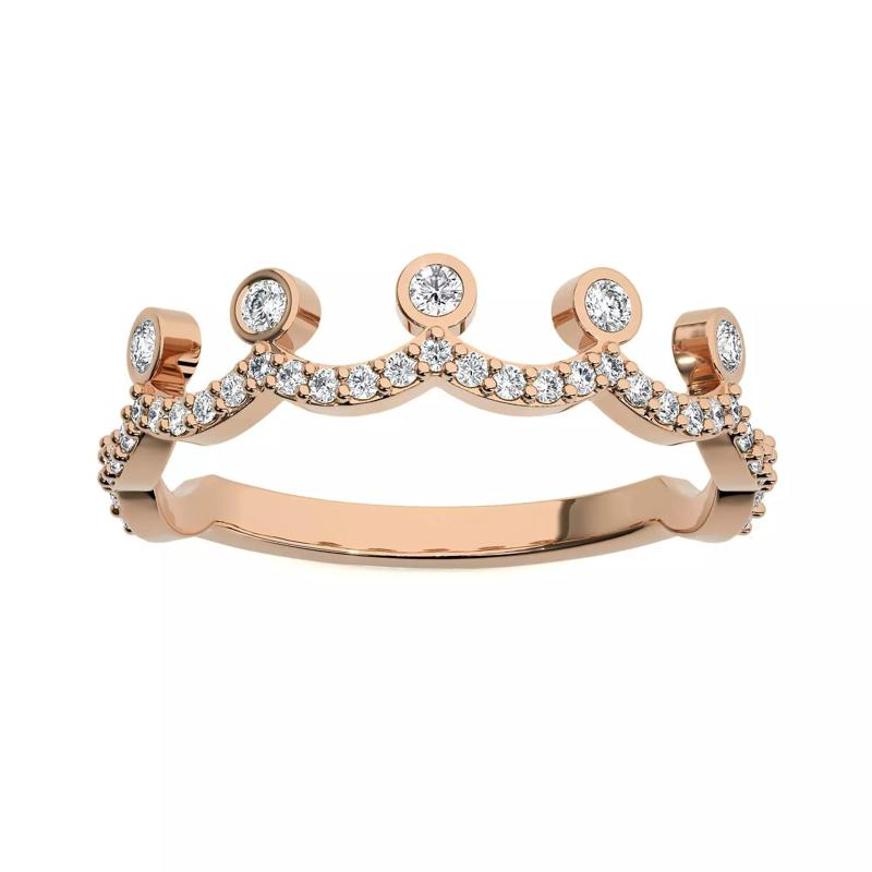 Crown Ring renders 3dm stl details