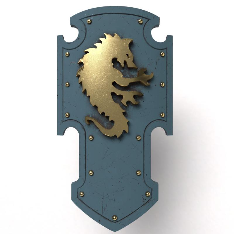 Space Wolves Spirit Wolves power shield